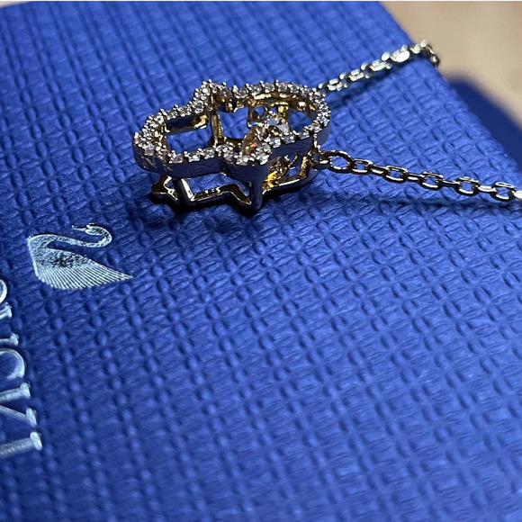 Swarovski Luckily Hamsa hand Pendant Necklace - Picture 4 of 12